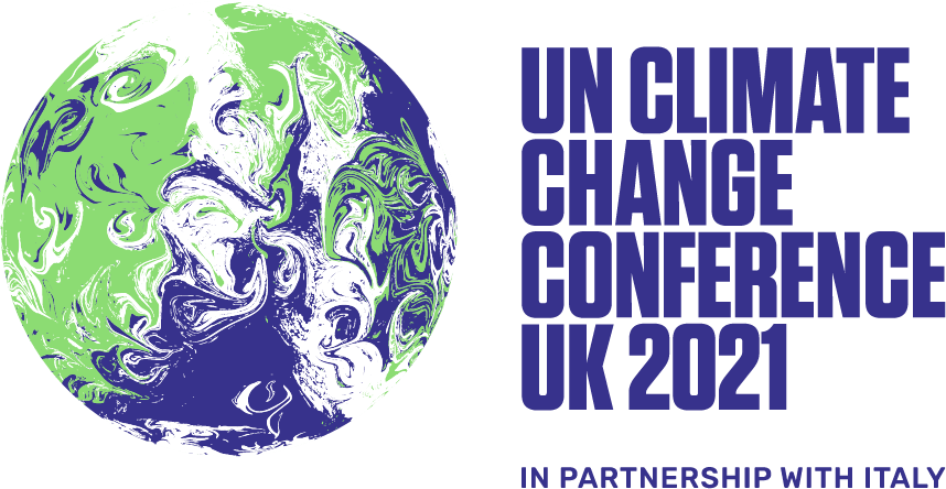 Logo of UN Climate Change Conference 2021